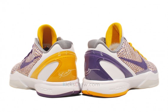 Nike Zoom Kobe 6 '3D Lakers' 429659-105 - KICKS CREW