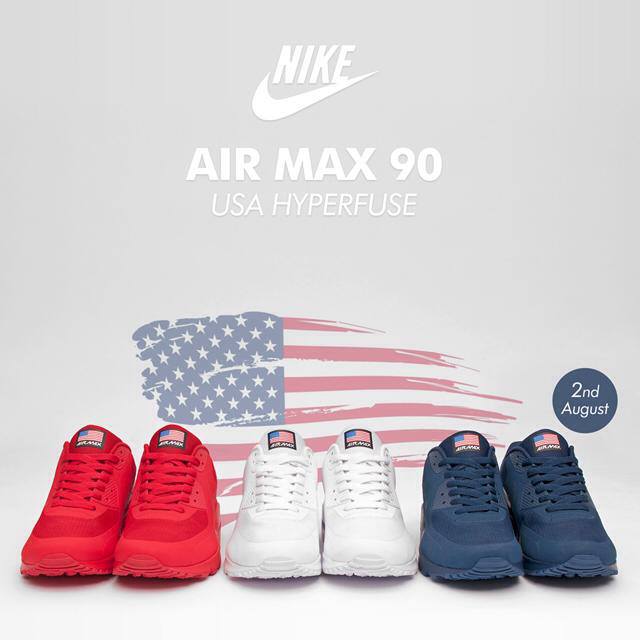 camisa Poderoso Derritiendo Nike Air Max 90 Hyperfuse Independence Day Pack - Le Site de la Sneaker