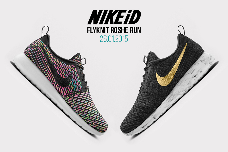 Wereldvenster Grof Accountant La Nike Flyknit Roshe Run débarque sur NIKEiD - Le Site de la Sneaker