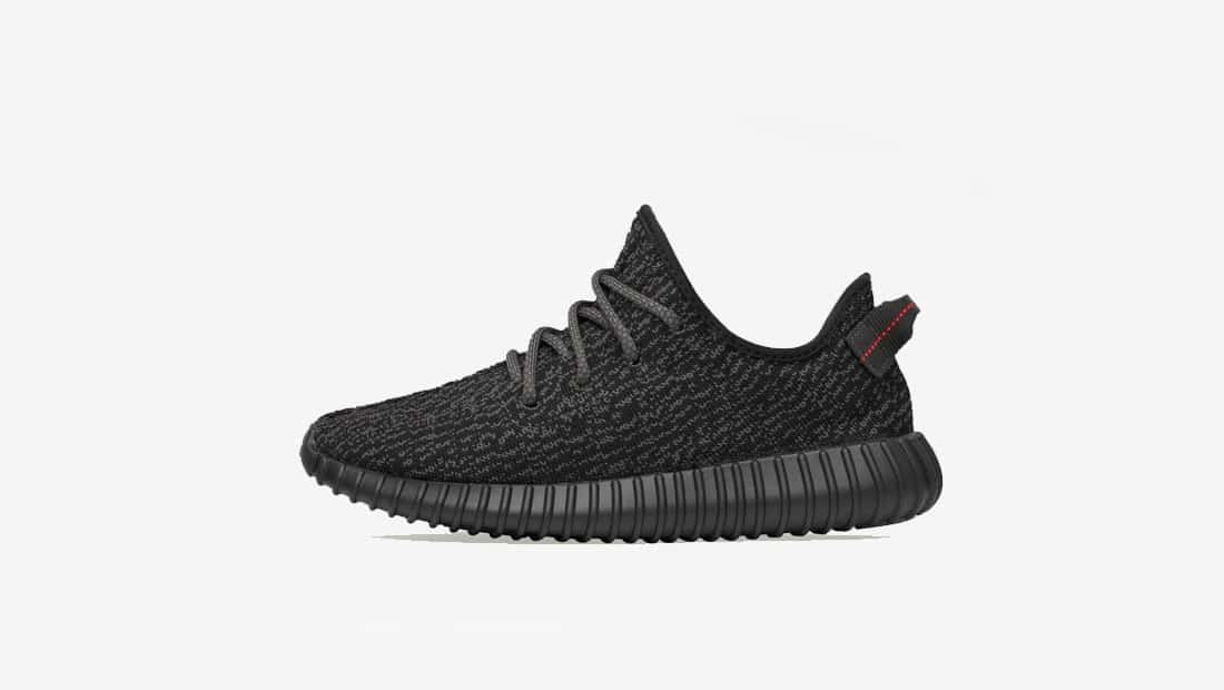 banner adidas Kanye yeezy boost 350 pirate black 2023 release date 3