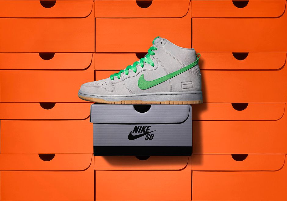 Nike SB Dunk High Grey Box