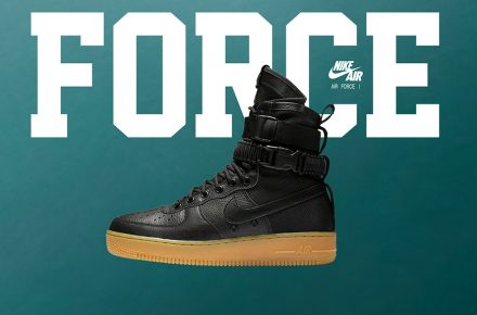 Nike Air Force 1 Special Field Black Gum
