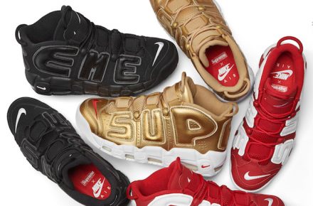 Supreme x Nike Air More Uptempo Pack