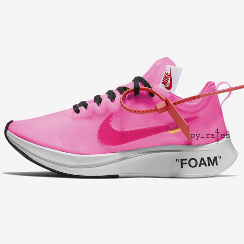 Off-White x Nike Zoom Fly Pink
