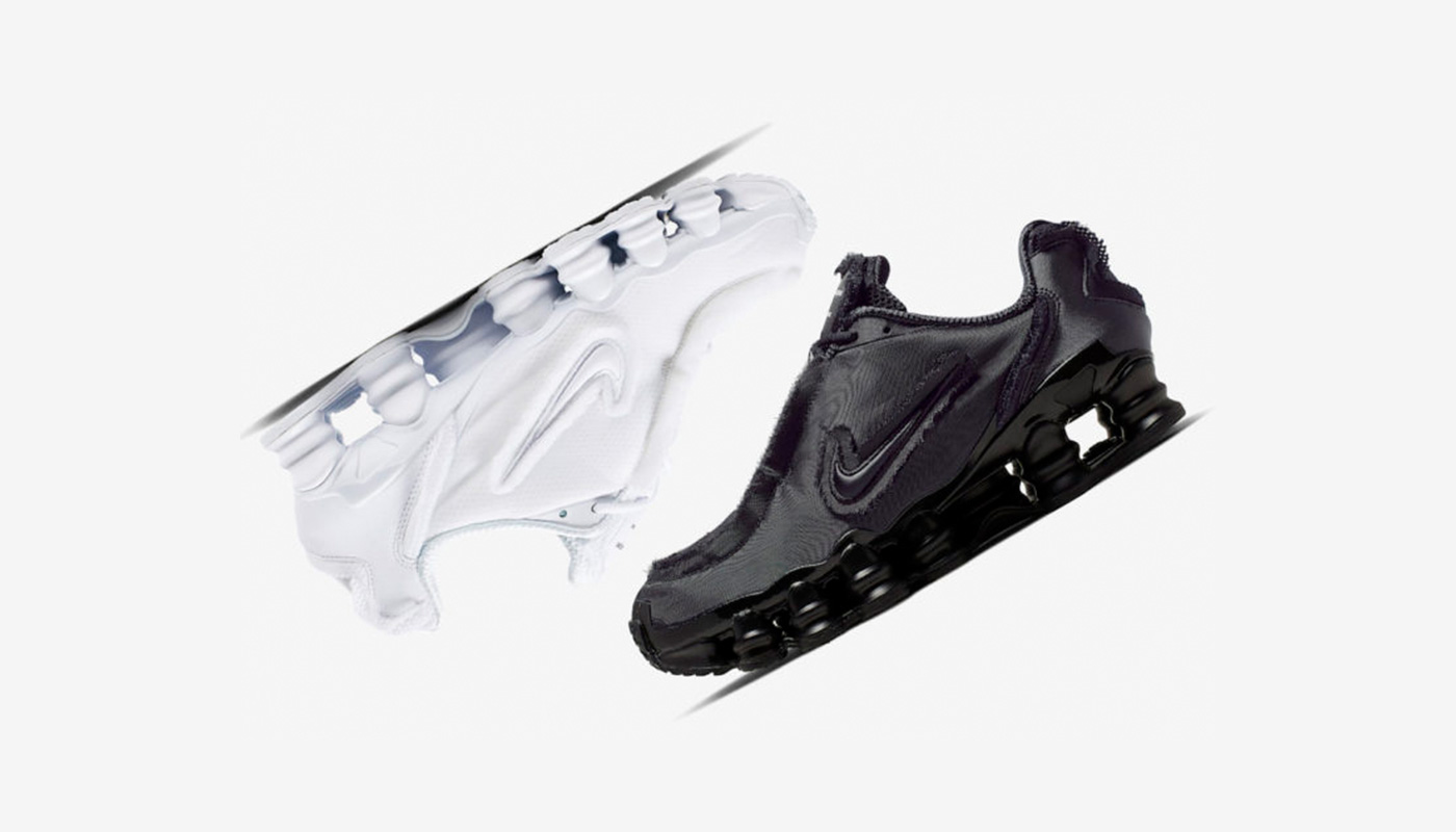 vredig verlies uzelf Grillig Comme des Garçons x Nike Shox TL Pack - Le Site de la Sneaker
