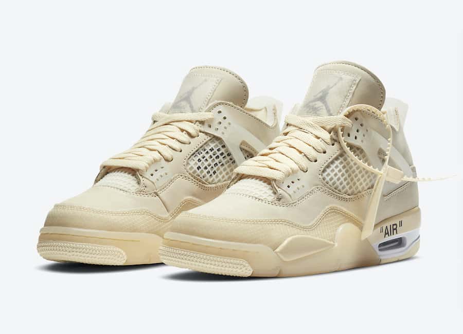 You can buy the Air Jordan 4 Hot Punch now on eBay from our featured sellers in the listings below Off-White Sail