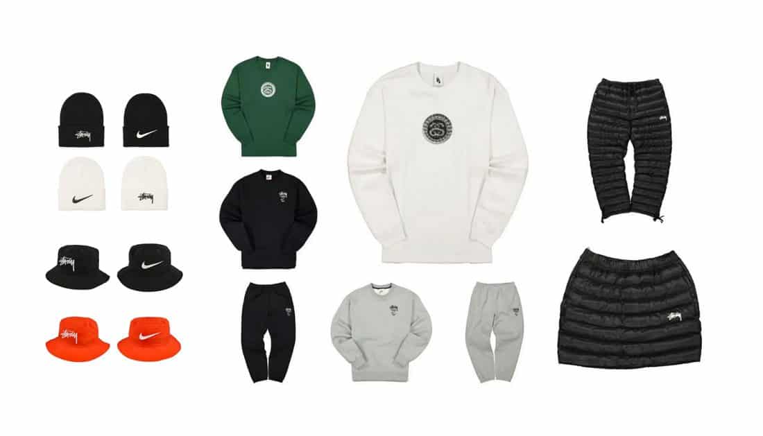 stussy nike sortiront une collection apparel avec les air force 1 banner 1100x629