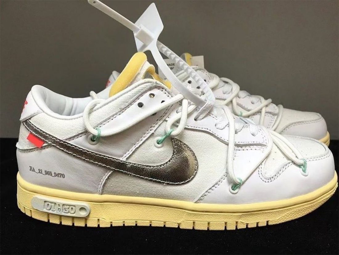OFF-WHITE ｘ NIKE DUNK LOW 1 OF 50  【48】