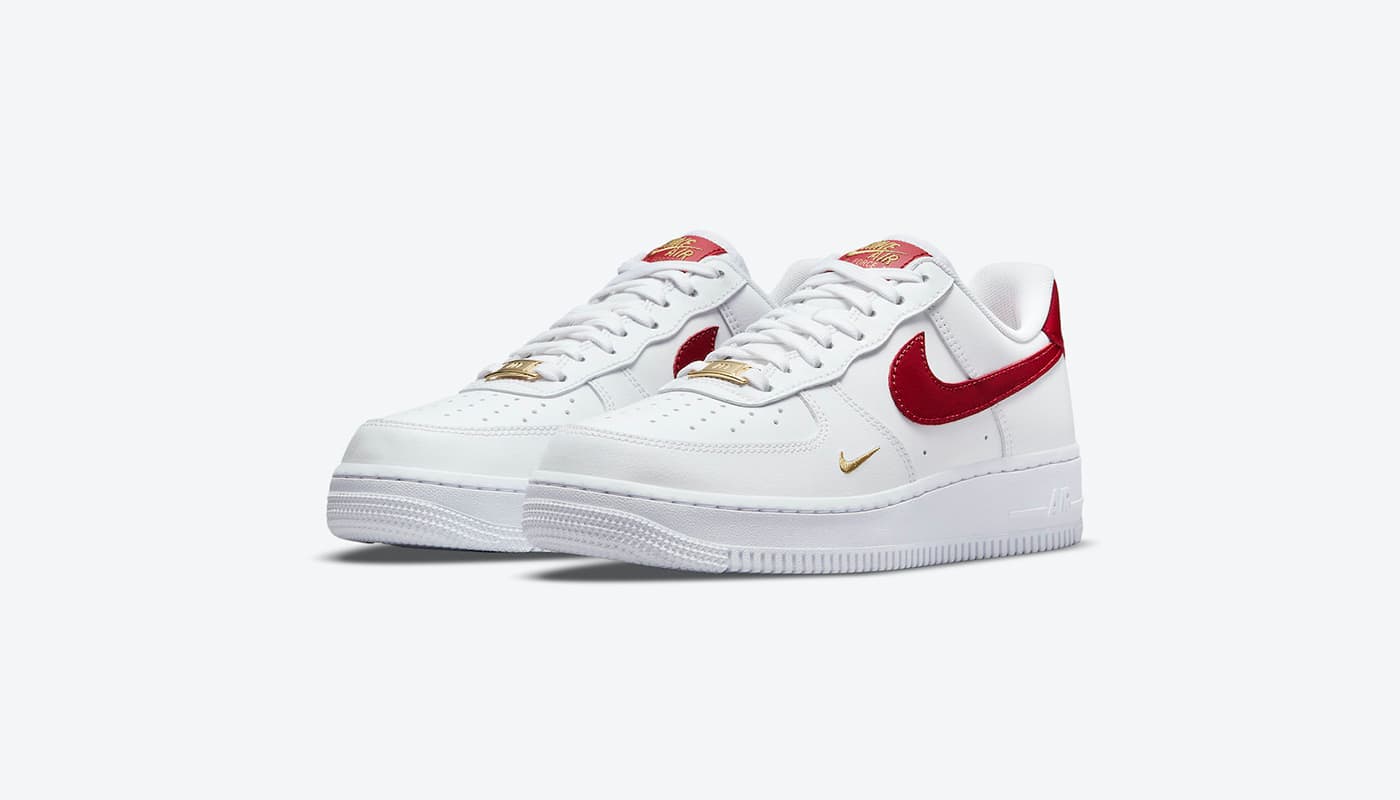 preview nike Fast air force 1 07 essential white red gold cz0270 104 banner
