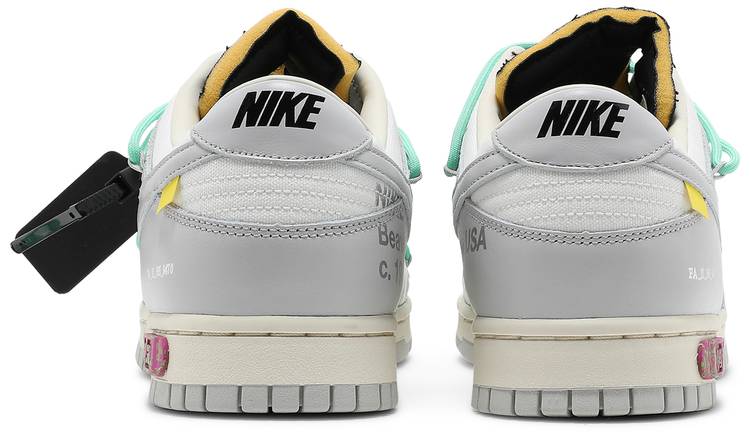 Closer Looks at the Off-White™ x Nike Dunk Low THE 50 04 and 06