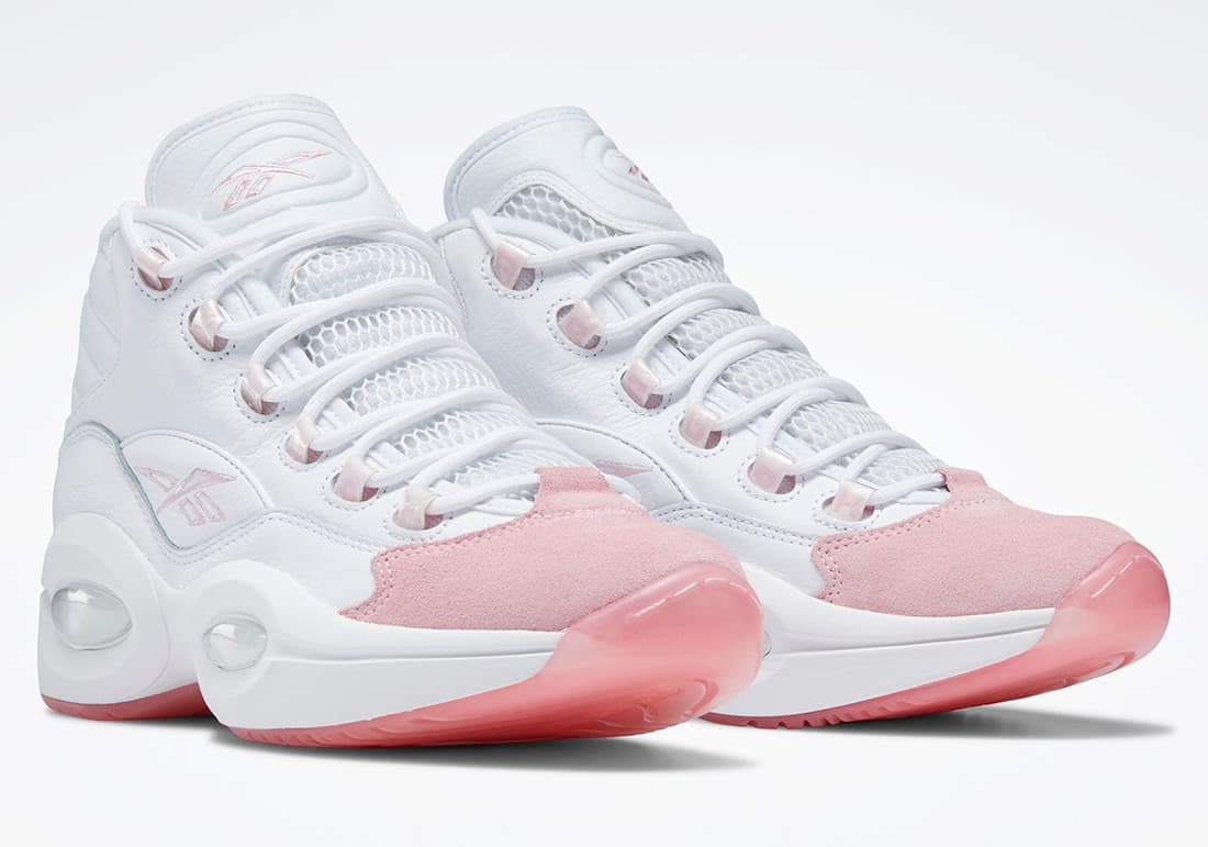 Reebok Question Mid Pink Toe - Le Site de la Sneaker
