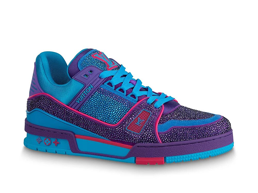 Deux nouveaux coloris étincelants de la Louis Vuitton LV Trainer - Le Site  de la Sneaker