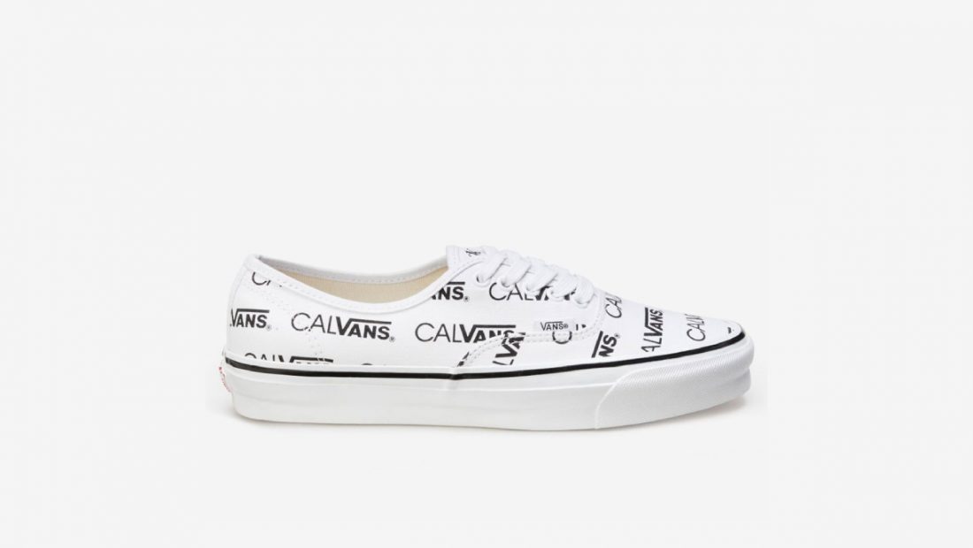Palace x Calvin Klein x Vans Authentic Calvans