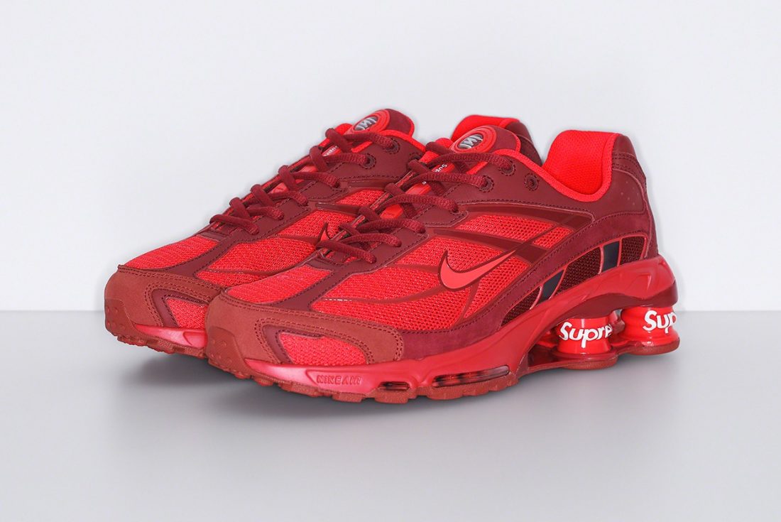 Supreme x Nike Shox Ride 2 Speed Red - Le Site de la Sneaker