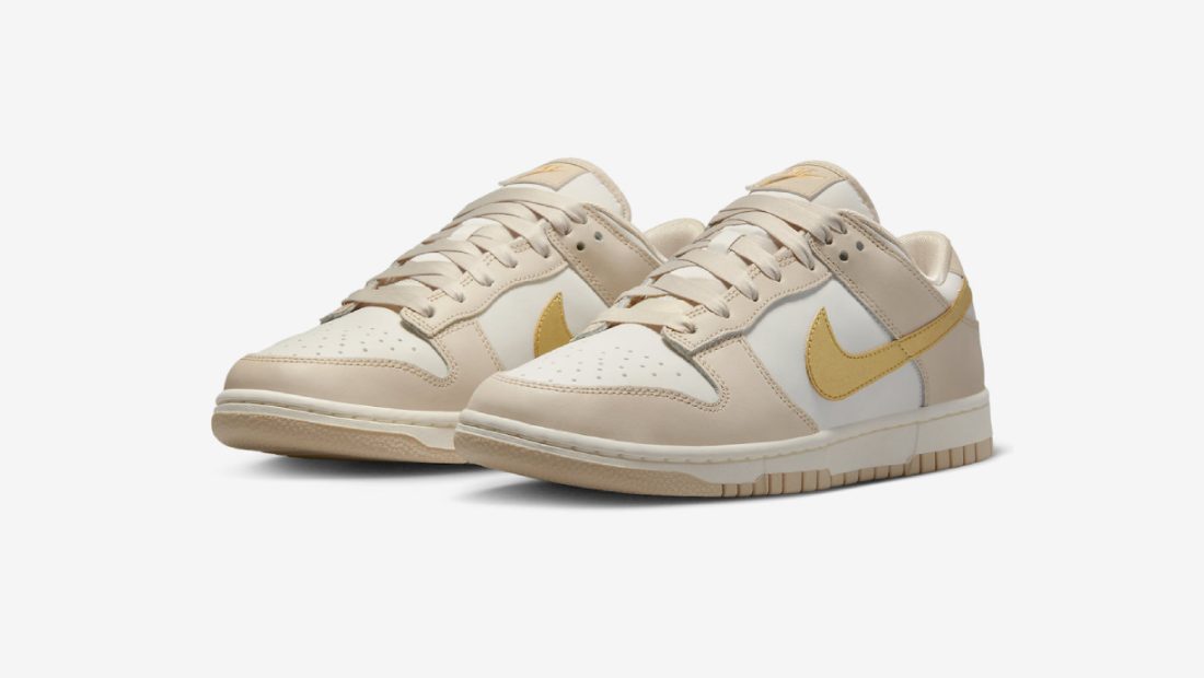 preview nike Fast dunk low gold swoosh dx5930 001 banner 1100x620