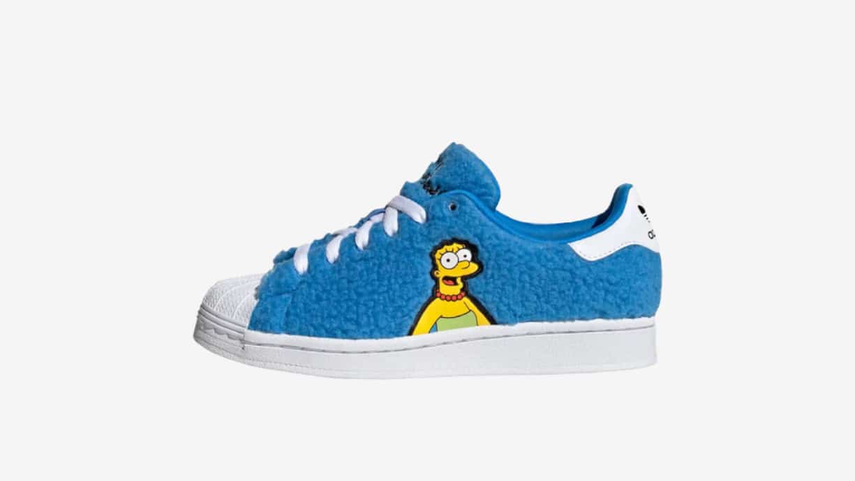 The Simpsons x adidas Superstar Marge Simpson