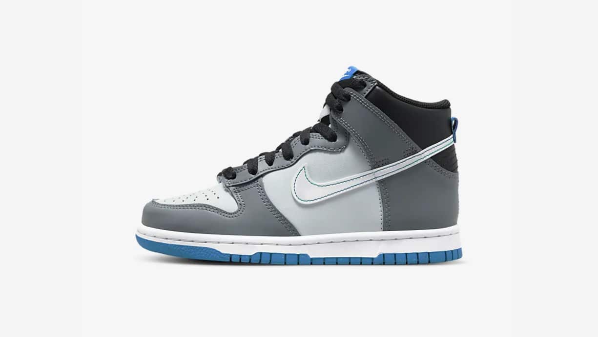 Nike Dunk High GS Grey Blue