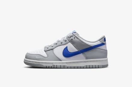 Nike Dunk Low GS White Grey Blue