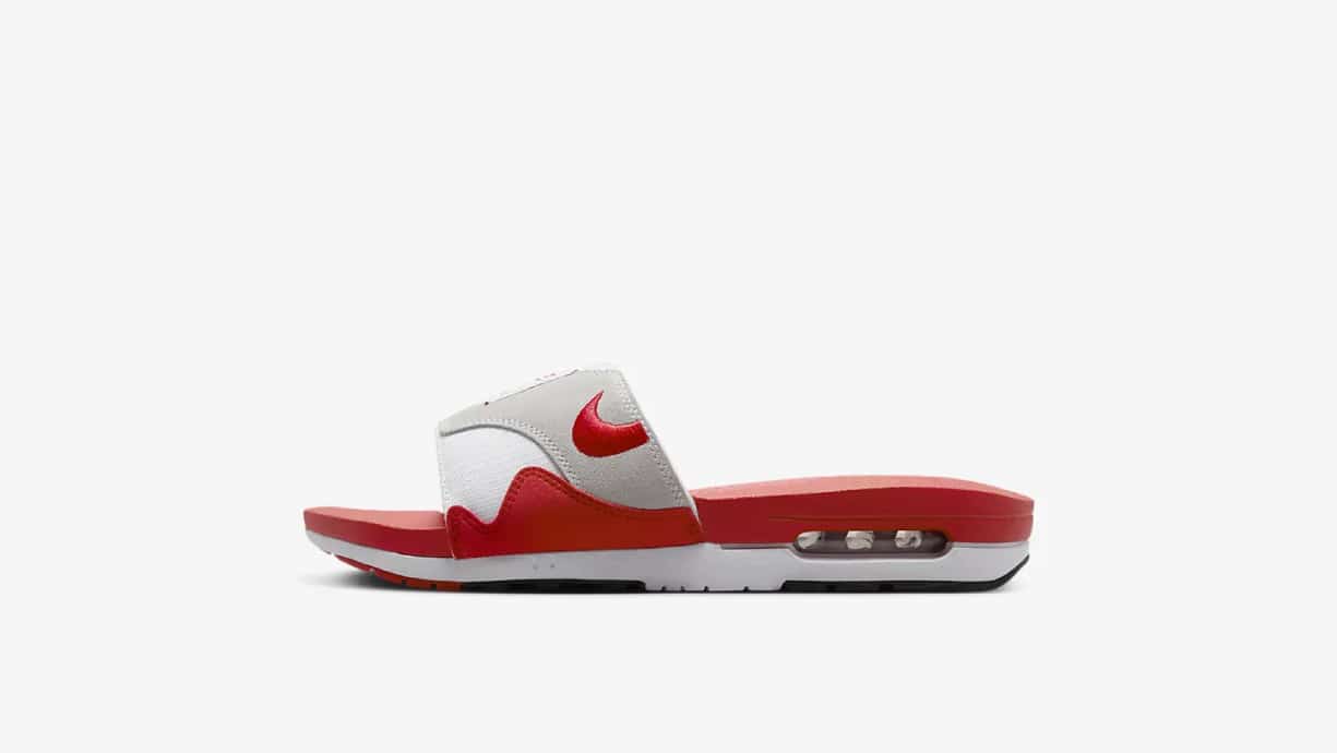 Nike Air Max 1 Slide University Red