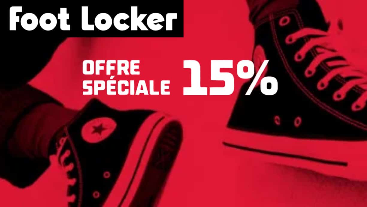 Foot Locker : -15% sur une sélection de modèles Converse - Le Site la Sneaker
