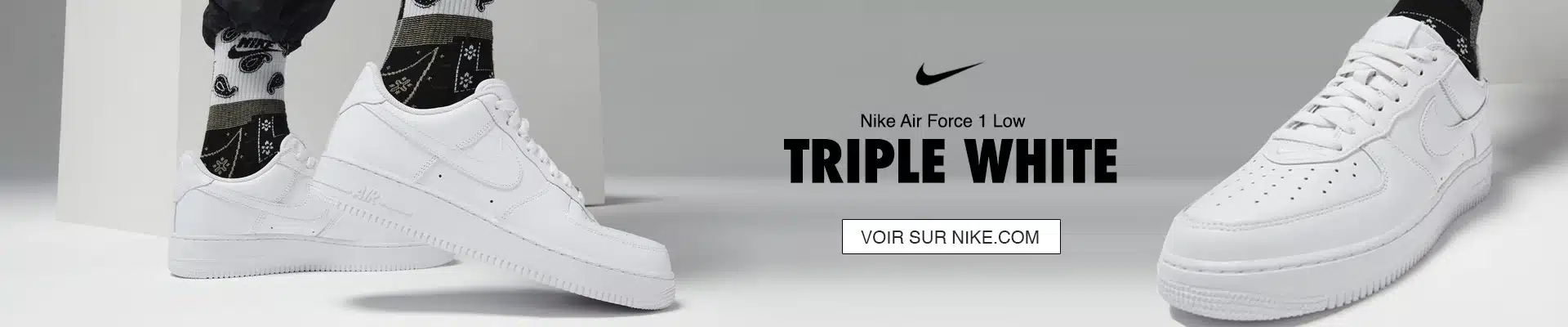 nike shoes Air Force Triple White