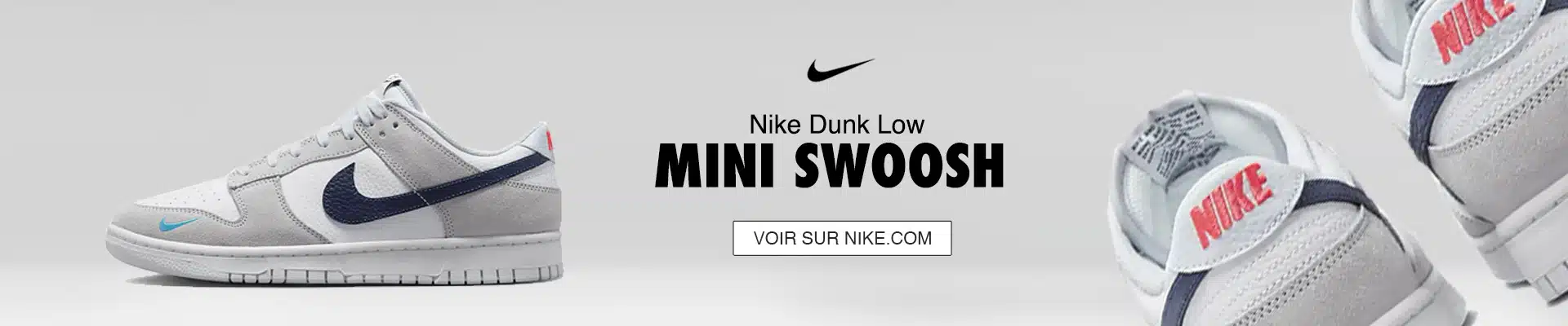Nike Dunk Low Mini swoosh