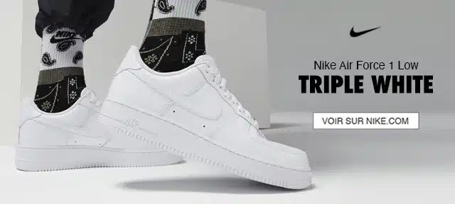 Nike Air Force Triple White