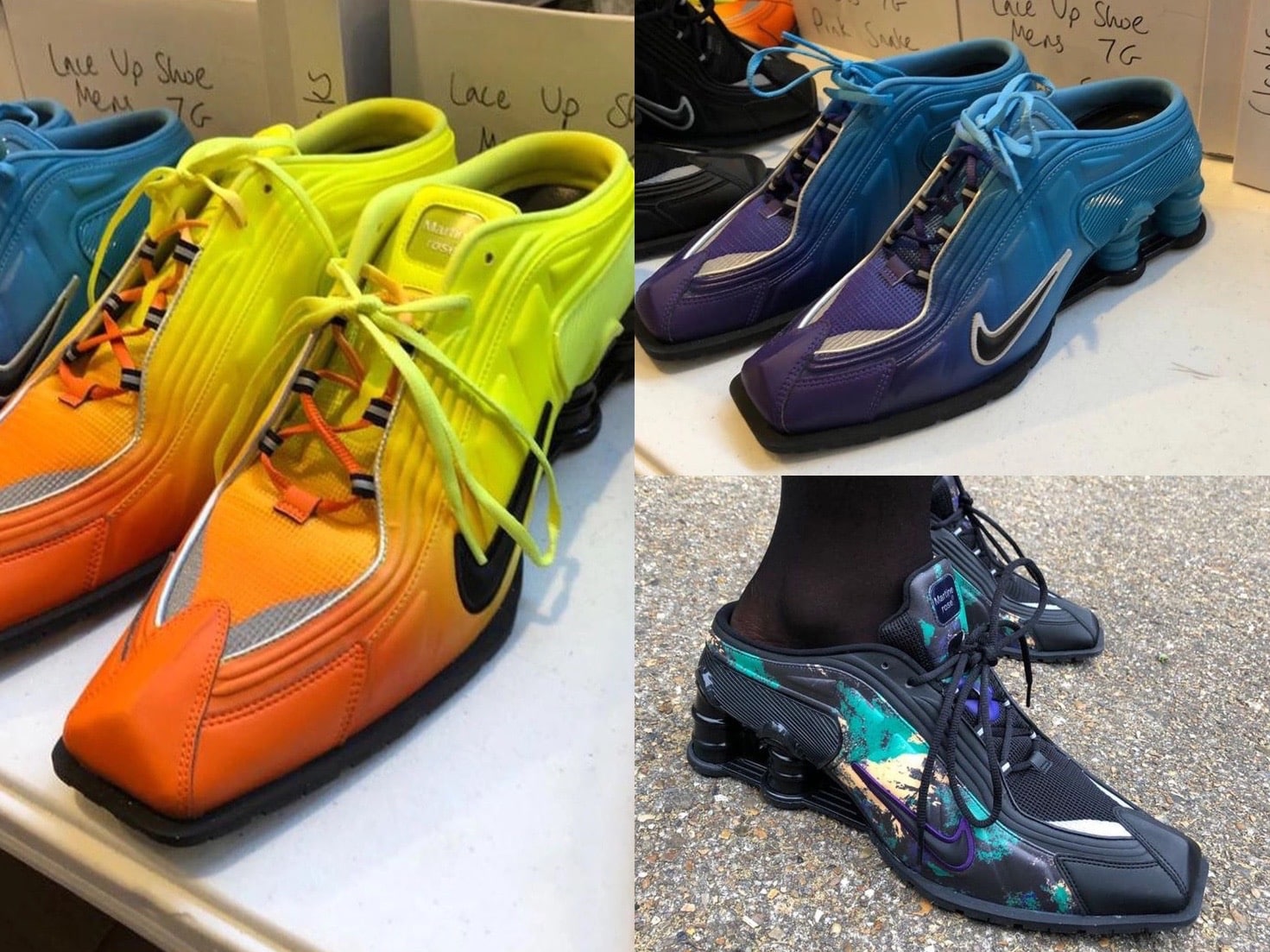 Martine Rose offre trois coloris à la Nike Shox R4 - Le Site de la Sneaker