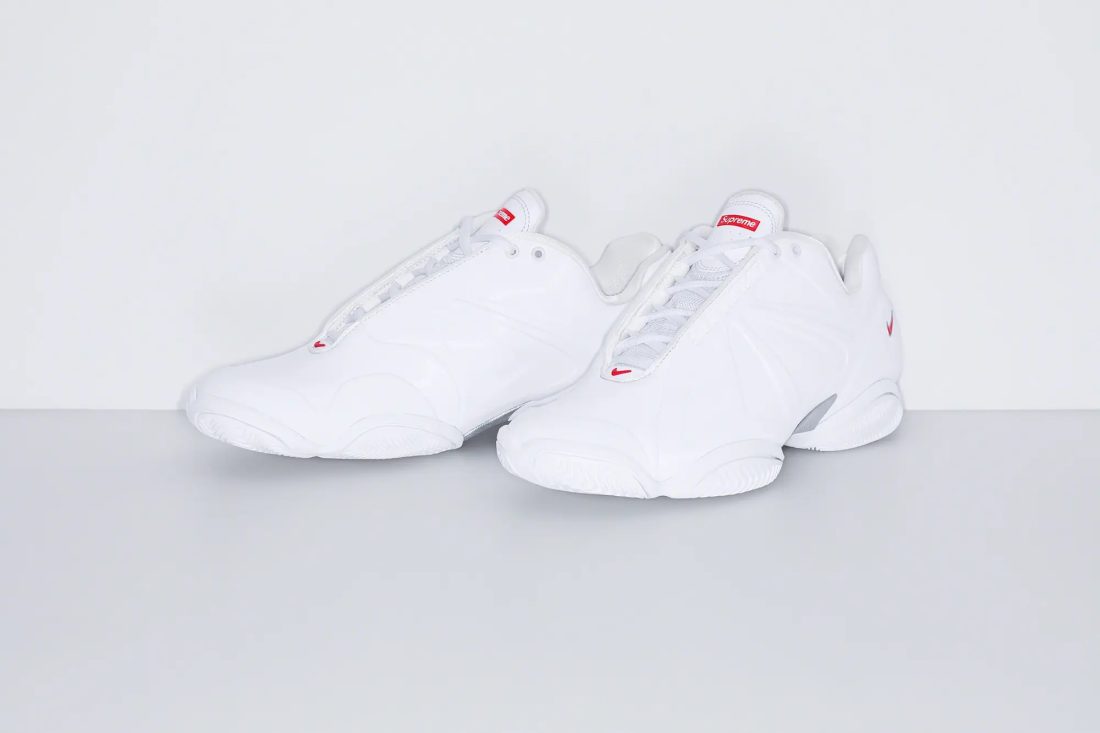 Supreme x Nike Courtposite White - Le Site de la Sneaker