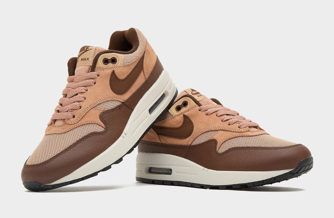 preview nike air max 1 cacao wow fb9660 200 2 1100x721