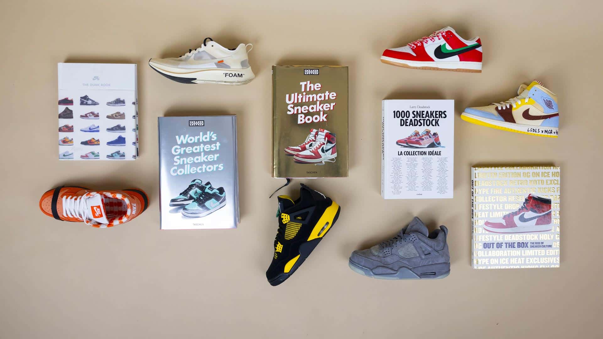Les meilleurs livres sneakers à offrir pour Noël