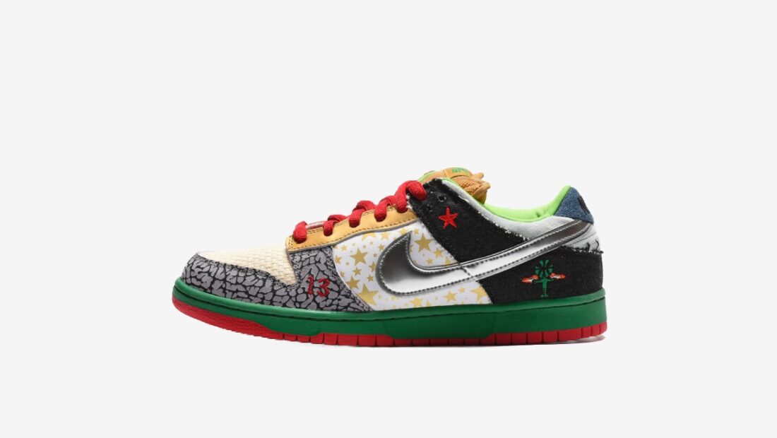 banner weight nike sb dunk low what the dunk 318403 14 1100x620