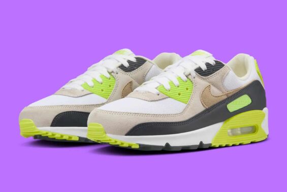 preview Kitty nike air max 90 chlorophyll green dm0029 107 2 565x378 c default