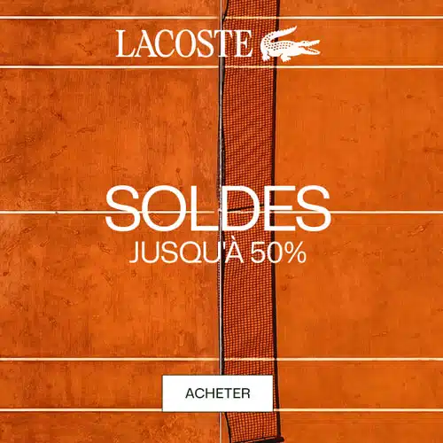 Soldes Lacoste